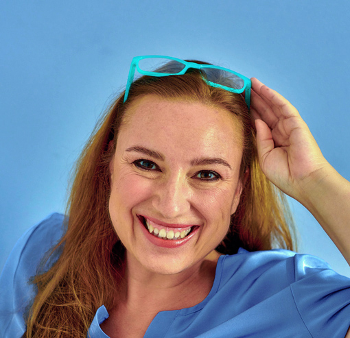 Portrait Eva-Schild Online-Marketing Website