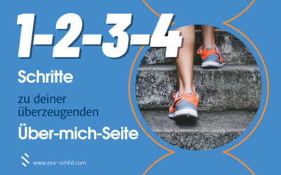 Entspannt in 4 Schritten zu Deiner überzeugenden Über-mich-Seite